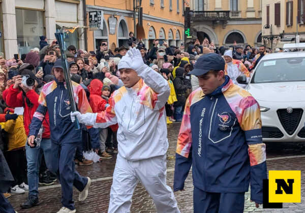 fiamma olimpica Merate
