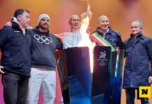 Milano-Cortina 2026: la Fiamma Olimpica arriva a Lecco tra l’emozione della gente