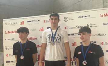 Pratogrande Team Nuoto: oro per Cornara e 5° posto per Giani nei 200 rana