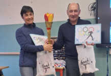 Pozzoni e Polvara, ospiti olimpionici alla scuola primaria di Cassina Valsassina