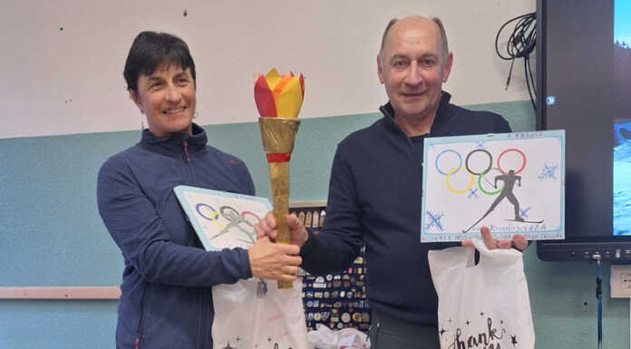Pozzoni e Polvara, ospiti olimpionici alla scuola primaria di Cassina Valsassina