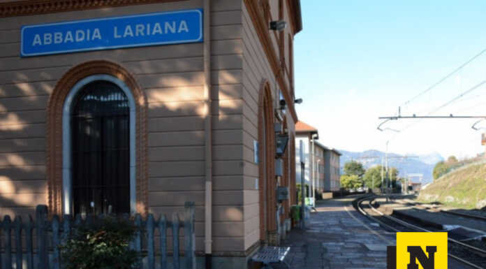 Abbadia Lariana, sabotata la linea Lecco–Tirano: incendiati alcuni cavi della centralina Stazione Abbadia Lariana
