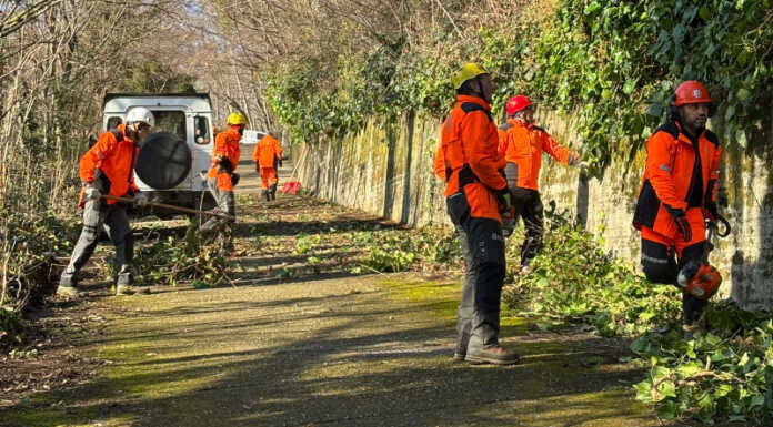 Antincendio Rancio, conclusa la pulizia del vallo dalla teleferica a via Montebello
