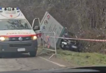 Auto fuori strada sulla SP 62 tra Pasturo e Barzio, due persone soccorse auto-fuori-strada-pasturo-fornace