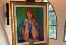 Femminile Presente dona un’opera contro la violenza di genere alla Fondazione Comunitaria quadro menaballi