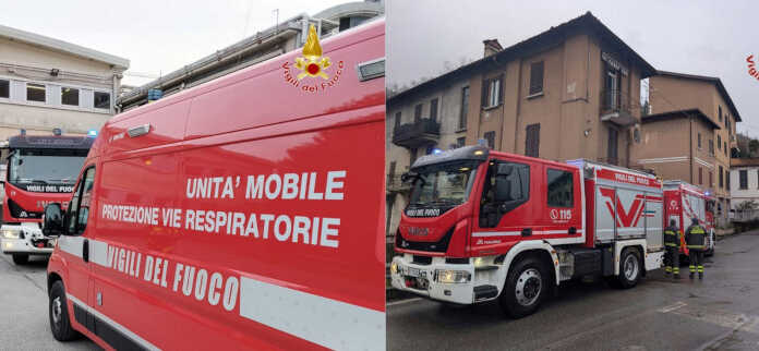 Fuga di GPL in azienda e intossicazione da monossido: doppio intervento dei Vigili del Fuoco vigili-del-fuoco-fuga-gas-valma-monossido-carbonio-calolzio