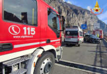 SS36. Incidente tra Abbadia e Lecco in direzione Sud